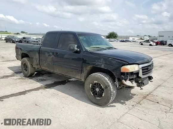 2003 GMC Sierra 1500 SLE with VIN 2GTEC19V631282929, listed as a Copart auction lot 60904395 with 193,022 mi miles and Salvage title. Bid and sale history available at DreamBid. Image 13.