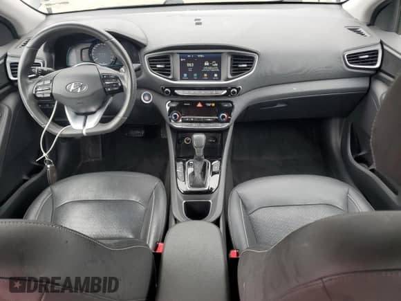 2019 Hyundai Ioniq Limited with VIN KMHC75LDXKU161905, listed as a Copart auction lot 51807525 with 128,524 mi miles and Salvage title. Bid and sale history available at DreamBid. Image 8.