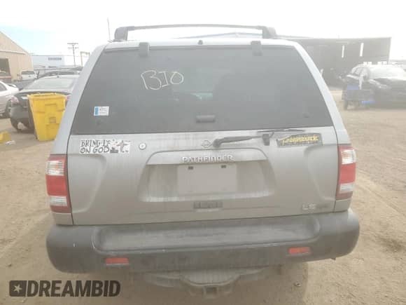 2001 Nissan Pathfinder LE с VIN JN8DR09Y01W614811, выставлен на аукционе Copart как лот 50898765 с пробегом 248 970 миль миль и Списание • Salvage title. История ставок и продаж доступна на DreamBid. Изображение 6.