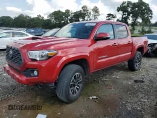 2020 Toyota Tacoma SR5 с VIN 3TMAZ5CN7LM128302, выставлен на аукционе Copart как лот 69666235 с пробегом 54 231 миль миль и Списание • Salvage title. История ставок и продаж доступна на DreamBid. Изображение 1.
