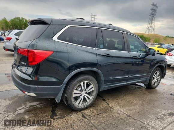 2016 Honda Pilot EX-L z VIN 5FNYF6H55GB023743, wystawiony jako Copart lot #70312505 z przebiegiem 122 052 mil mil oraz Szkoda całkowita • Salvage title. Historia ofert i sprzedaży dostępna na DreamBid. Obrazek 3.