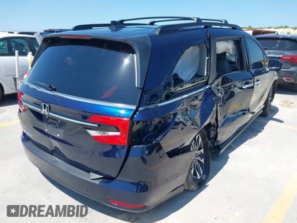 2024 Honda Odyssey EX-L с VIN 5FNRL6H67RB036891, выставлен на аукционе IAAI как лот 42462210 с пробегом 15 284 миль миль и . История ставок и продаж доступна на DreamBid. Изображение 17.
