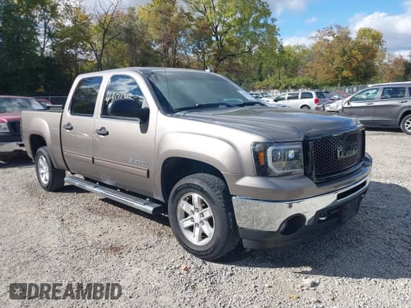 2012 GMC Sierra 1500 SLE with VIN 3GTP1VE01CG190392, listed as a IAAI auction lot 43512862 with 198,177 mi miles and . Bid and sale history available at DreamBid. Image 1.