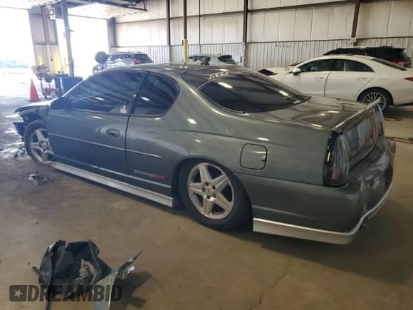 2004 Chevrolet Monte Carlo SS Supercharged with VIN 2G1WZ121949211522, listed as a Copart auction lot 70430925 with 173,467 mi miles and Salvage title. Bid and sale history available at DreamBid. Image 2.