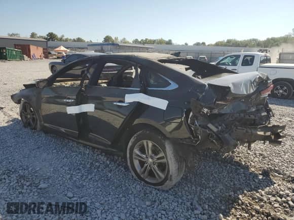 2018 Hyundai Sonata SEL with VIN 5NPE34AF6JH638863, listed as a Copart auction lot 81399155 with Not provided miles and Non repairable. Bid and sale history available at DreamBid. Image 2.