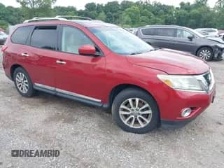 2013 Nissan Pathfinder SL with VIN 5N1AR2MMXDC610698, listed as a IAAI auction lot 42924997 with 131,761 mi miles and . Bid and sale history available at DreamBid. Image 1.