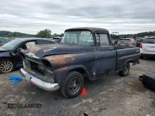 1958 Chevrolet Silverado 1500 z VIN V3A58110944, wystawiony jako Copart lot #66229344 z przebiegiem 22 614 mil mil oraz Nie do naprawy • Non repairable. Historia ofert i sprzedaży dostępna na DreamBid. Obrazek 1.