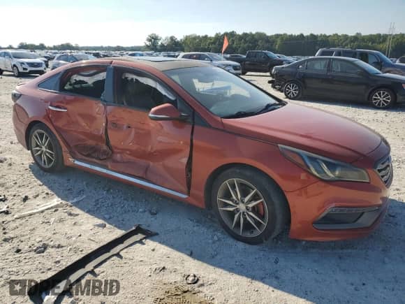 2015 Hyundai Sonata Sport с VIN 5NPE34AB0FH243288, выставлен на аукционе Copart как лот 80220015 с пробегом 116 132 миль миль и Списание • Salvage title. История ставок и продаж доступна на DreamBid. Изображение 4.