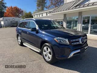 2017 Mercedes-Benz GLS 450 with VIN 4JGDF6EE9HA873755, listed as a IAAI auction lot 43543200 with 182,662 mi miles and . Bid and sale history available at DreamBid. Image 1.