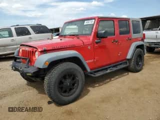 2008 Jeep Wrangler Unlimited Rubicon with VIN 1J4GA69158L655186, listed as a Copart auction lot 64682765 with 150,833 mi miles and Salvage title. Bid and sale history available at DreamBid. Image 1.