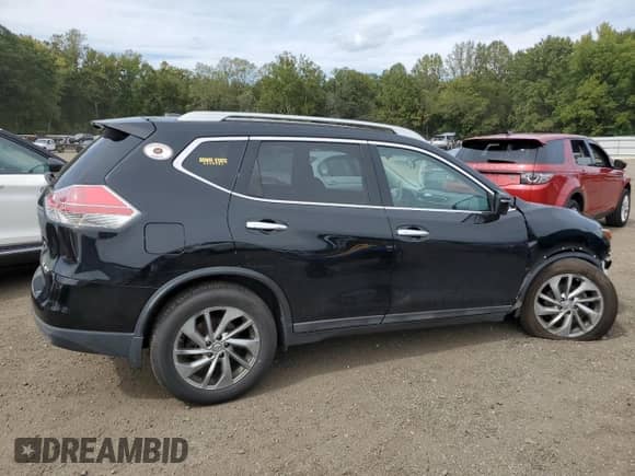 2015 Nissan Rogue SL с VIN 5N1AT2MVXFC843302, выставлен на аукционе Copart как лот 80697015 с пробегом 71 097 миль миль и Списание • Salvage title. История ставок и продаж доступна на DreamBid. Изображение 3.