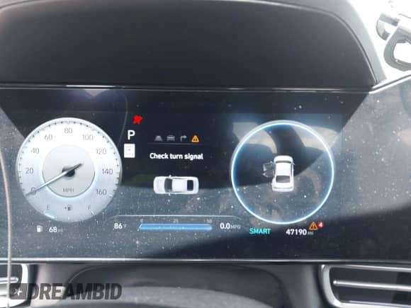 2024 Hyundai Elantra SEL with VIN KMHLM4DG7RU732367, listed as a IAAI auction lot 43352148 with 47,190 mi miles and . Bid and sale history available at DreamBid. Image 7.