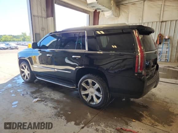 2016 Cadillac Escalade Luxury Collection with VIN 1GYS4BKJ3GR357588, listed as a Copart auction lot 68979295 with 112,155 mi miles and Non repairable. Bid and sale history available at DreamBid. Image 2.