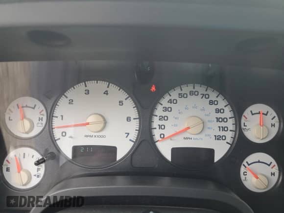 2003 Dodge 1500 ST with VIN 1D7HA16N73J624035, listed as a Copart auction lot 64455925 with 211,168 mi miles and Salvage title. Bid and sale history available at DreamBid. Image 9.