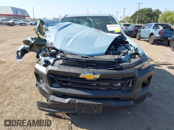2025 Chevrolet Colorado 2WD Work Truck with VIN 1GCPSBEK0S1188398, listed as a IAAI auction lot 43130664 with 8,364 mi miles and . Bid and sale history available at DreamBid. Image 13.