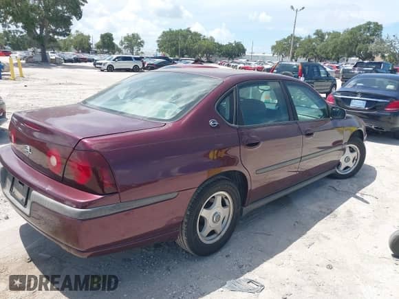 2003 Chevrolet Impala z VIN 2G1WF55E139356731, wystawiony jako IAAI lot #42897862 z przebiegiem 89 433 mil mil oraz . Historia ofert i sprzedaży dostępna na DreamBid. Obrazek 4.
