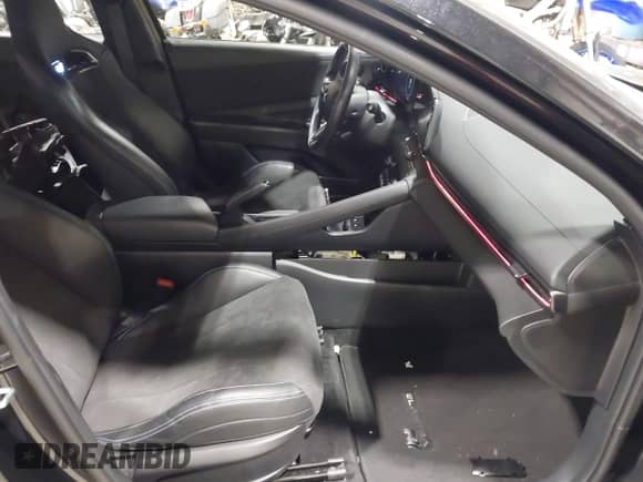 2022 Hyundai Elantra with VIN KMHLW4AK7NU008790, listed as a IAAI auction lot 43060959 with 28,605 mi miles and . Bid and sale history available at DreamBid. Image 5.