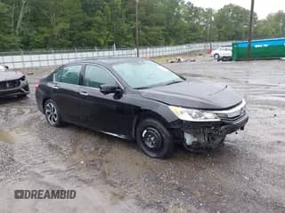 2016 Honda Accord EX-L with VIN 1HGCR3F86GA001595, listed as a IAAI auction lot 42896272 with 86,500 mi miles and . Bid and sale history available at DreamBid. Image 1.