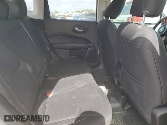 2018 Jeep Compass Sport z VIN 3C4NJCAB3JT438889, wystawiony jako Copart lot #89702995 z przebiegiem 52 435 mil mil oraz Szkoda całkowita • Salvage title. Historia ofert i sprzedaży dostępna na DreamBid. Obrazek 10.