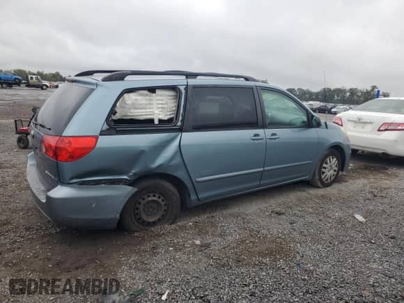 2009 Toyota Sienna CE с VIN 5TDZK23C89S279579, выставлен на аукционе Copart как лот 80021205 с пробегом 196 968 миль миль и Списание • Salvage title. История ставок и продаж доступна на DreamBid. Изображение 3.