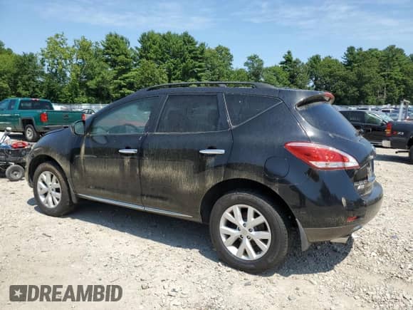 2012 Nissan Murano S with VIN JN8AZ1MW3CW214081, listed as a Copart auction lot 67722015 with 231,289 mi miles and Clean title. Bid and sale history available at DreamBid. Image 2.