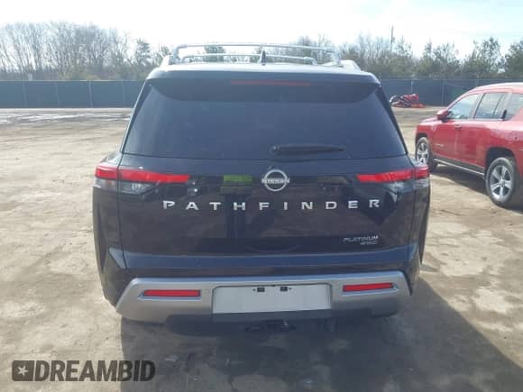2024 Nissan Pathfinder Platinum с VIN 5N1DR3DK7RC269754, выставлен на аукционе IAAI как лот 41684186 с пробегом 14 047 миль миль и . История ставок и продаж доступна на DreamBid. Изображение 16.