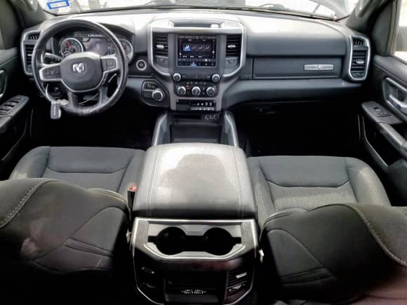 2022 Ram 1500 Big Horn with VIN 1C6RREMT2NN309498, listed as a Copart auction lot 66858155 with 162,466 mi miles and Salvage title. Bid and sale history available at DreamBid. Image 8.