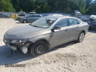 2018 Chevrolet Impala LT with VIN 2G1105SA9J9165391, listed as a Copart auction lot 71071715 with 52,003 mi miles and Salvage title. Bid and sale history available at DreamBid. Image 1.