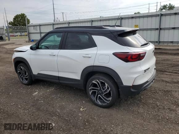2024 Chevrolet TrailBlazer RS with VIN KL79MUSL4RB122711, listed as a Copart auction lot 68519125 with 12,429 mi miles and Clean title. Bid and sale history available at DreamBid. Image 2.