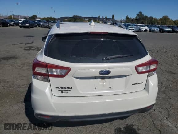 2019 Subaru Impreza Premium with VIN 4S3GTAD66K3736081, listed as a Copart auction lot 82318195 with 126,609 mi miles and Salvage title. Bid and sale history available at DreamBid. Image 6.