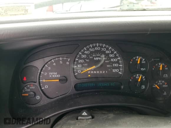 2006 Chevrolet Silverado 1500HD LT2 z VIN 1GCGK13U76F124267, wystawiony jako Copart lot #44470355 z przebiegiem 153 343 mil mil oraz Czysty tytuł • Clean title. Historia ofert i sprzedaży dostępna na DreamBid. Obrazek 9.