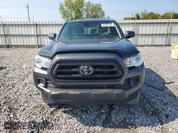 2022 Toyota Tacoma SR with VIN 3TYRX5GN3NT037795, listed as a Copart auction lot 69995185 with 25,093 mi miles and Salvage title. Bid and sale history available at DreamBid. Image 5.