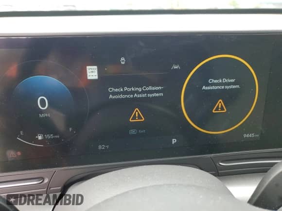 2025 Hyundai Kona Limited с VIN KM8HE3A34SU222286, выставлен на аукционе Copart как лот 63533085 с пробегом 9 445 миль миль и Списание • Salvage title. История ставок и продаж доступна на DreamBid. Изображение 9.