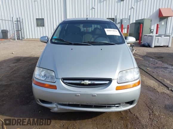 2005 Chevrolet Aveo LS with VIN KL1TD62625B440102, listed as a IAAI auction lot 41857859 with 116,081 mi miles and . Bid and sale history available at DreamBid. Image 12.