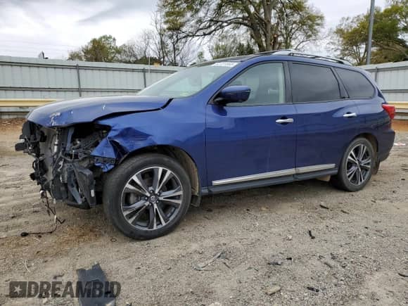 2020 Nissan Pathfinder Platinum с VIN 5N1DR2DM7LC623131, выставлен на аукционе Copart как лот 52731565 с пробегом 75 779 миль миль и Списание • Salvage title. История ставок и продаж доступна на DreamBid. Изображение 1.