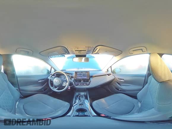 2021 Toyota Corolla LE with VIN JTDEPMAE1MJ144336, listed as a Copart auction lot 82373205 with 55,917 mi miles and Salvage title. Bid and sale history available at DreamBid. Image 14.