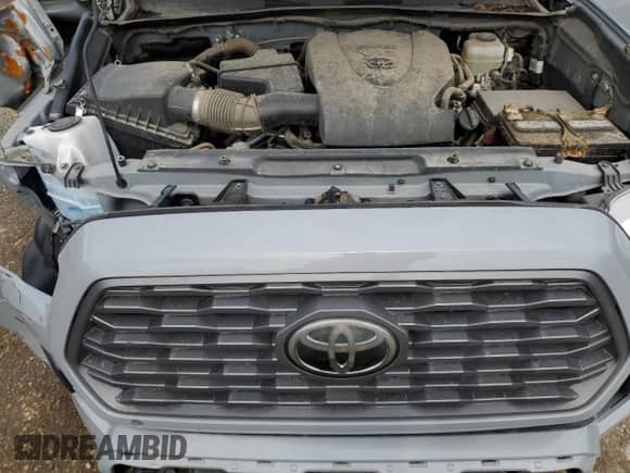 2020 Toyota Tacoma SR with VIN 3TMCZ5AN1LM289045, listed as a Copart auction lot 61625115 with 44,300 mi miles and Salvage title. Bid and sale history available at DreamBid. Image 11.