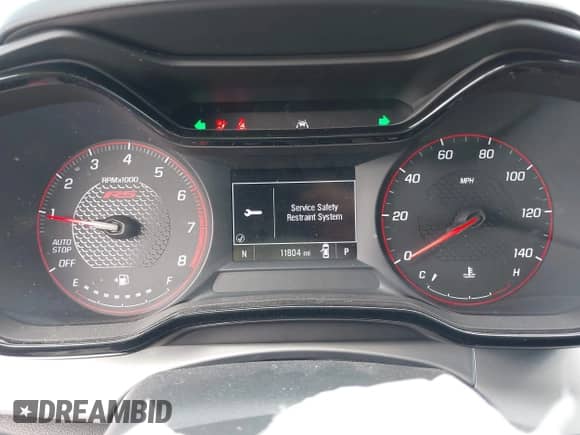 2025 Chevrolet Trax 1RS with VIN KL77LGEPXSC175018, listed as a IAAI auction lot 43044950 with 11,804 mi miles and . Bid and sale history available at DreamBid. Image 7.