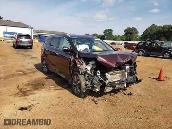 2019 Kia Sorento EX with VIN 5XYPH4A53KG457813, listed as a Copart auction lot 60156695 with 109,451 mi miles and Salvage title. Bid and sale history available at DreamBid. Image 14.