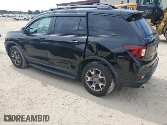 2022 Honda Passport TrailSport с VIN 5FNYF8H61NB009291, выставлен на аукционе Copart как лот 70436375 с пробегом 51 172 миль миль и Списание • Salvage title. История ставок и продаж доступна на DreamBid. Изображение 2.