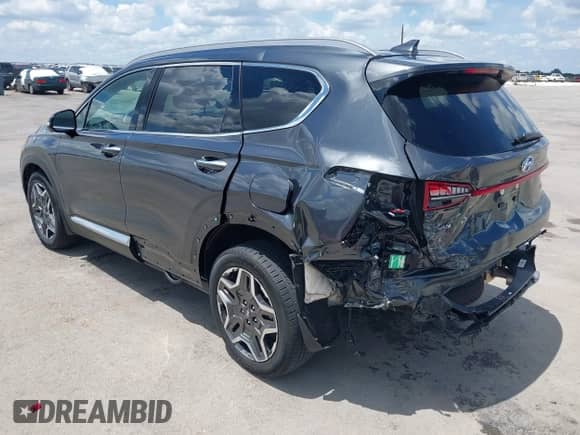 2023 Hyundai Santa Fe Limited z VIN 5NMS44AL9PH652171, wystawiony jako IAAI lot #43012448 z przebiegiem 15 345 mil mil oraz . Historia ofert i sprzedaży dostępna na DreamBid. Obrazek 3.