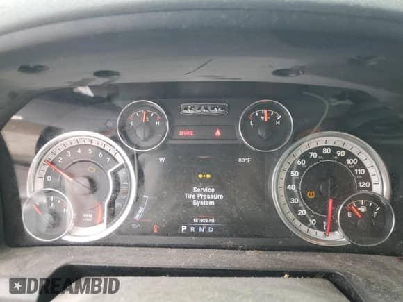 2013 Ram 1500 SLT with VIN 1C6RR7GT0DS601884, listed as a Copart auction lot 69887065 with 181,903 mi miles and Clean title. Bid and sale history available at DreamBid. Image 9.