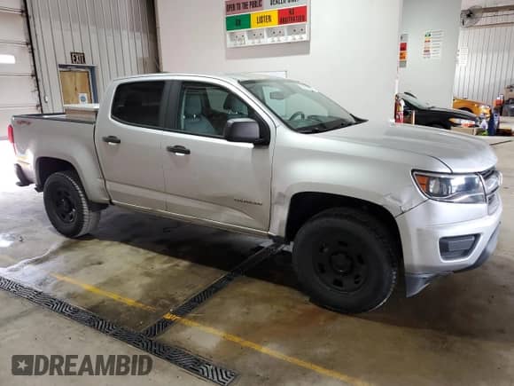 2017 Chevrolet Colorado 4WD WT with VIN 1GCGTBEN7H1187667, listed as a Copart auction lot 68960585 with 322,648 mi miles and Clean title. Bid and sale history available at DreamBid. Image 4.
