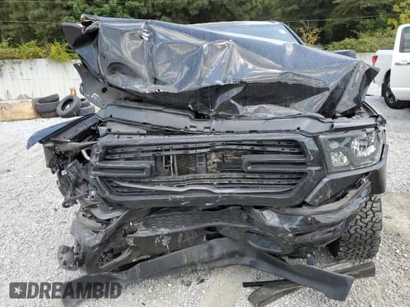 2020 Ram 1500 Big Horn with VIN 1C6RREFT8LN321004, listed as a Copart auction lot 80063865 with 88,865 mi miles and Salvage title. Bid and sale history available at DreamBid. Image 5.