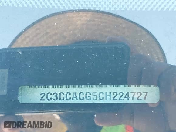 2012 Chrysler 300 Limited с VIN 2C3CCACG5CH224727, выставлен на аукционе IAAI как лот 43398161 с пробегом 95 061 миль миль и . История ставок и продаж доступна на DreamBid. Изображение 9.