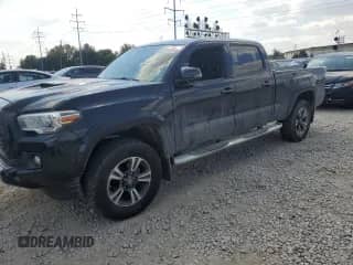 2018 Toyota Tacoma SR5 with VIN 3TMDZ5BN9JM051122, listed as a Copart auction lot 81227305 with 80,860 mi miles and Salvage title. Bid and sale history available at DreamBid. Image 1.