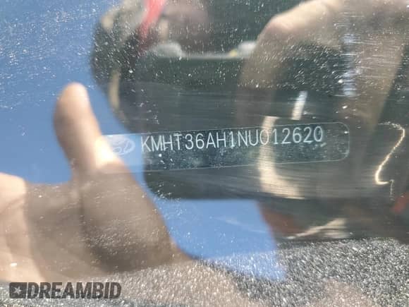 2022 Hyundai Veloster с VIN KMHT36AH1NU012620, выставлен на аукционе Copart как лот 65414835 с пробегом 28 878 миль миль и Списание • Salvage title. История ставок и продаж доступна на DreamBid. Изображение 12.