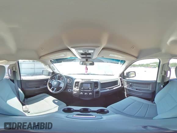 2017 Ram 1500 Express with VIN 1C6RR7KG7HS756089, listed as a Copart auction lot 62169525 with 75,551 mi miles and Salvage title. Bid and sale history available at DreamBid. Image 15.