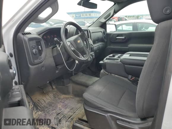 2022 Chevrolet Silverado 1500 Work Truck with VIN 3GCNWAEK5NG103552, listed as a Copart auction lot 62507205 with 38,838 mi miles and Salvage title. Bid and sale history available at DreamBid. Image 8.