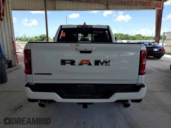 2025 Ram 1500 с VIN 1C6RREJP2SN650886, выставлен на аукционе Copart как лот 68244175 с пробегом Не указан миль и На запчасти • Non repairable. История ставок и продаж доступна на DreamBid. Изображение 6.